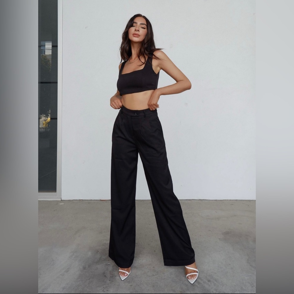 Princess Polly Huxley Black Set, Size 6
